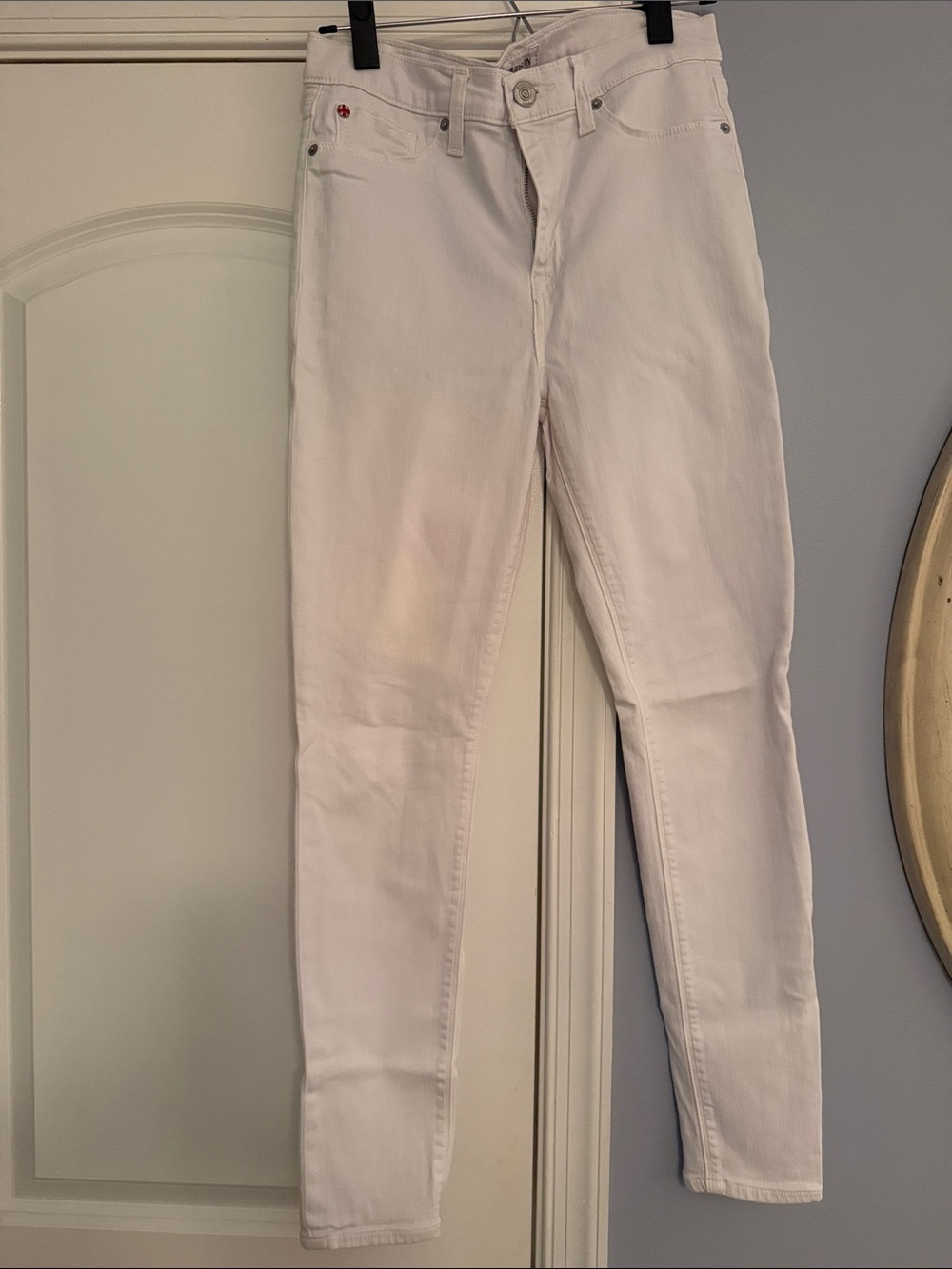 Hudson Jeans White Skinny